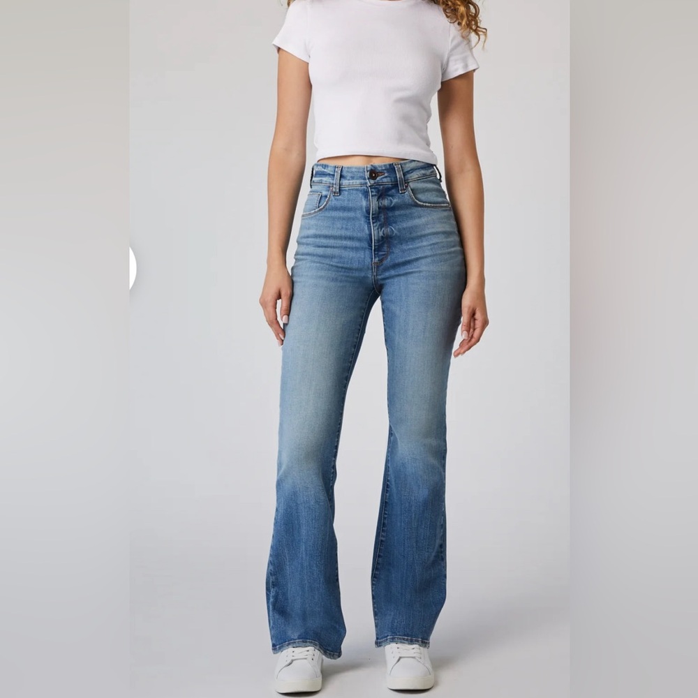 Edyson Grant high rise flare jeans